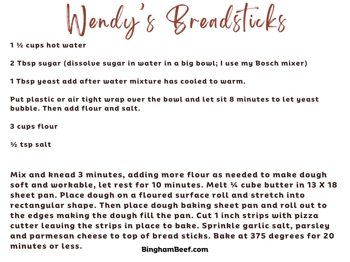 Homemade Breadshitcks